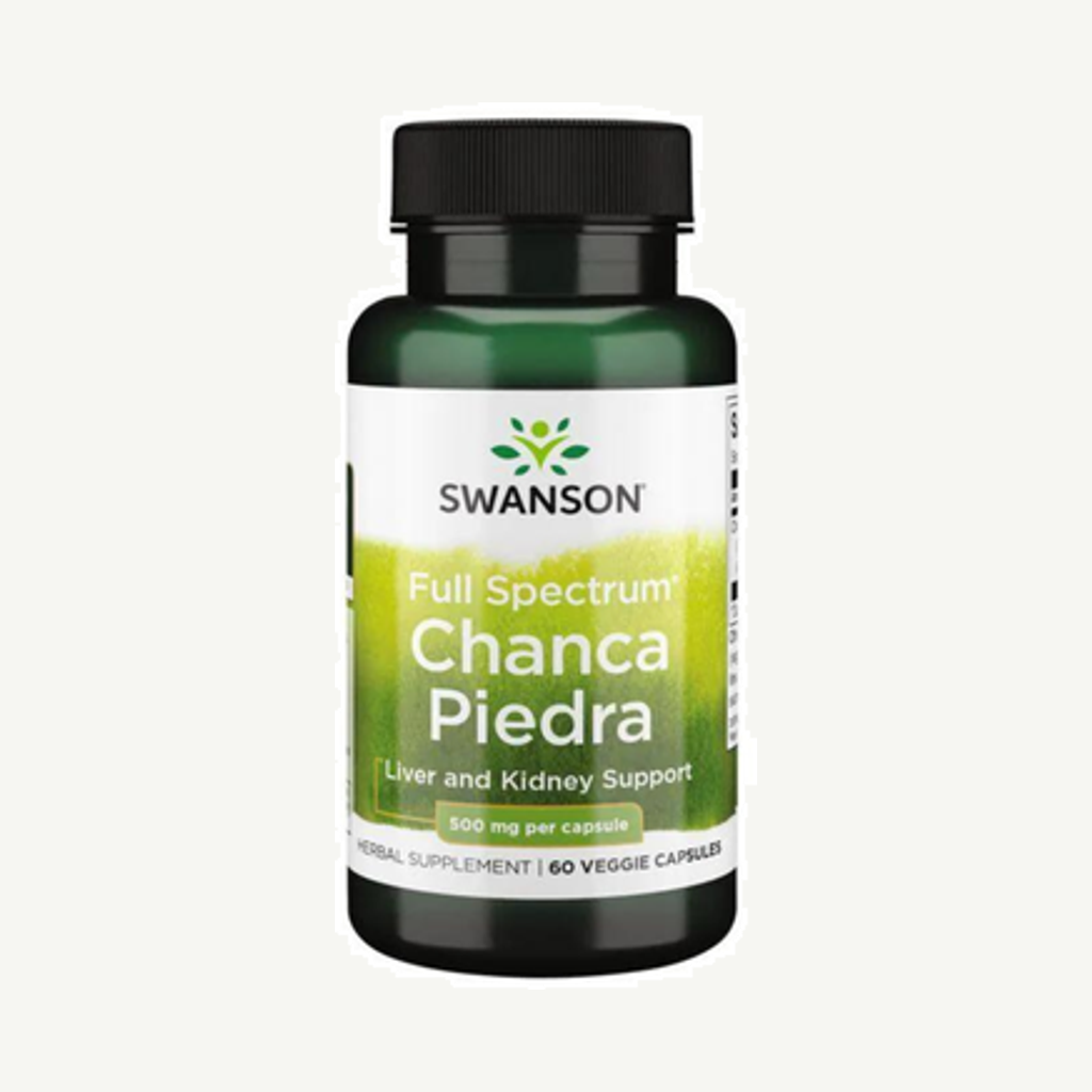 Förpackningen till Full Spectrum Chanca Piedra 500mg 60k