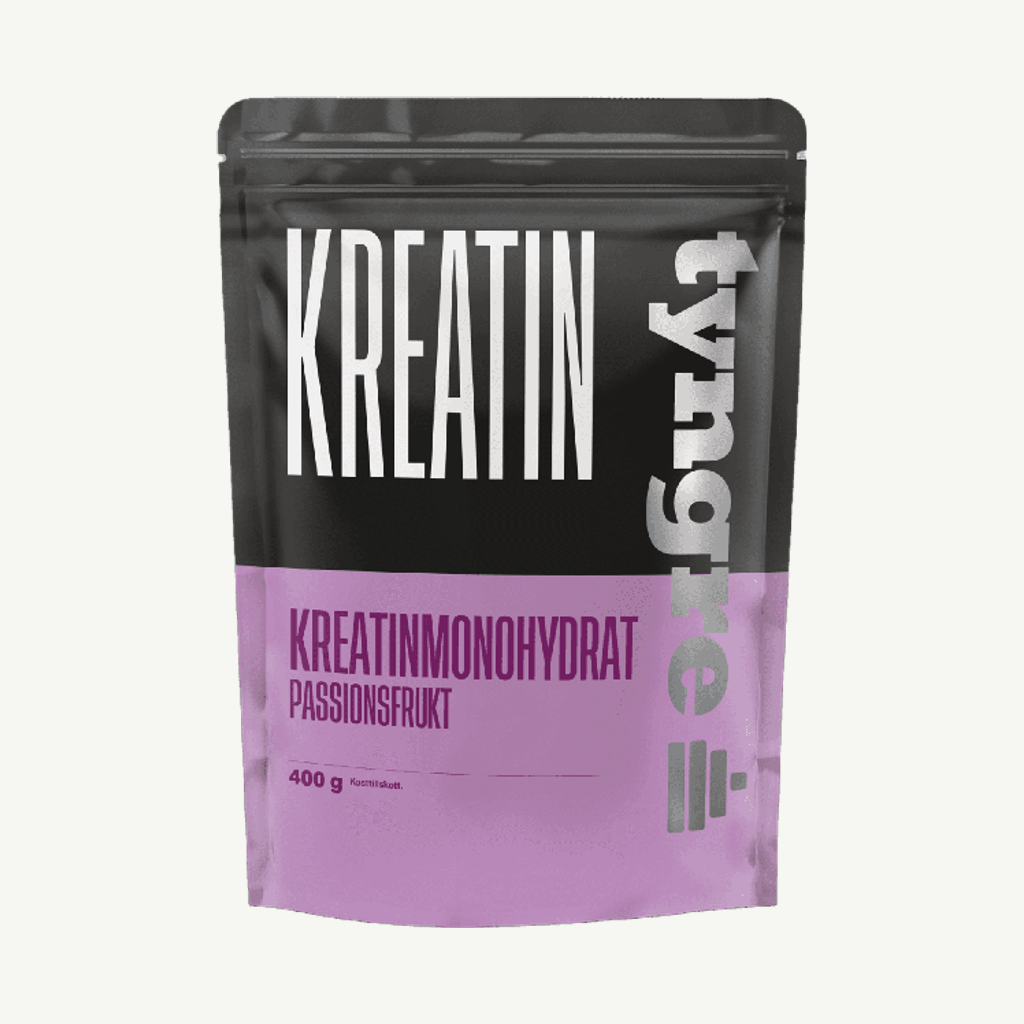 Förpackningen till Kreatin Passionsfrukt 400 g