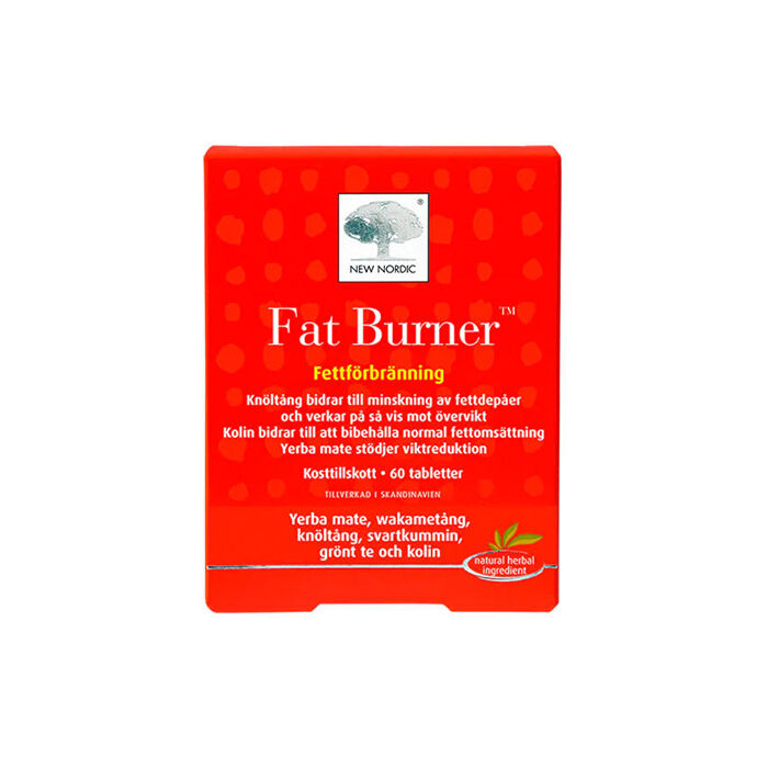 Förpackningen till Fat Burner 60 tabletter