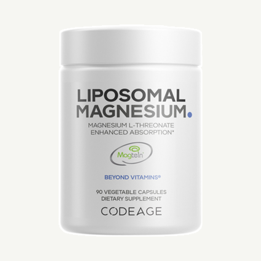 Förpackningen till Liposomal Magnesium L-Threonate 90k