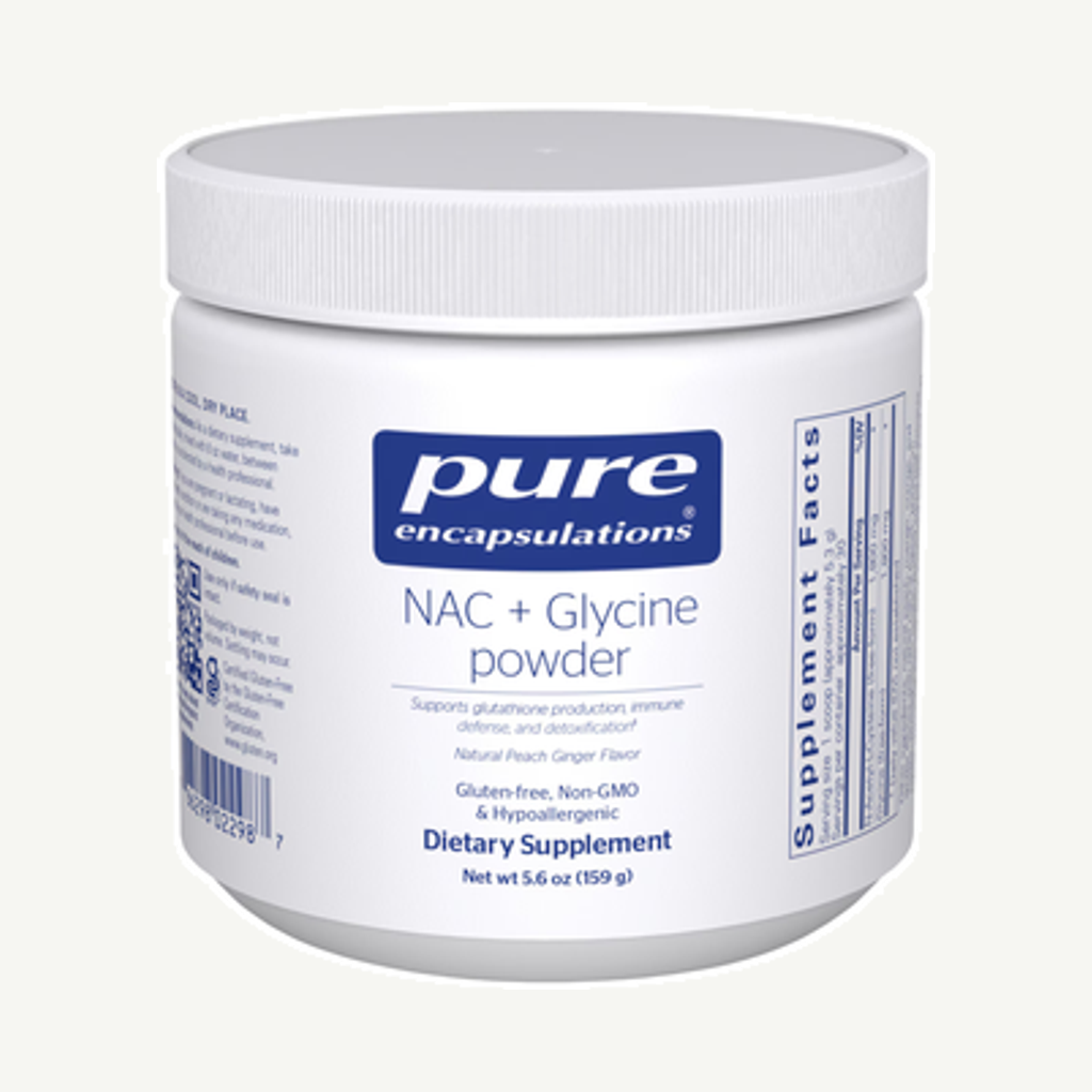 Förpackningen till NAC + Glycine Powder 159g