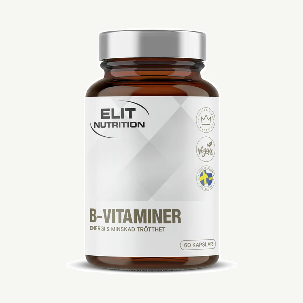 Förpackningen till Elit Nutrition B-Complex 60 caps