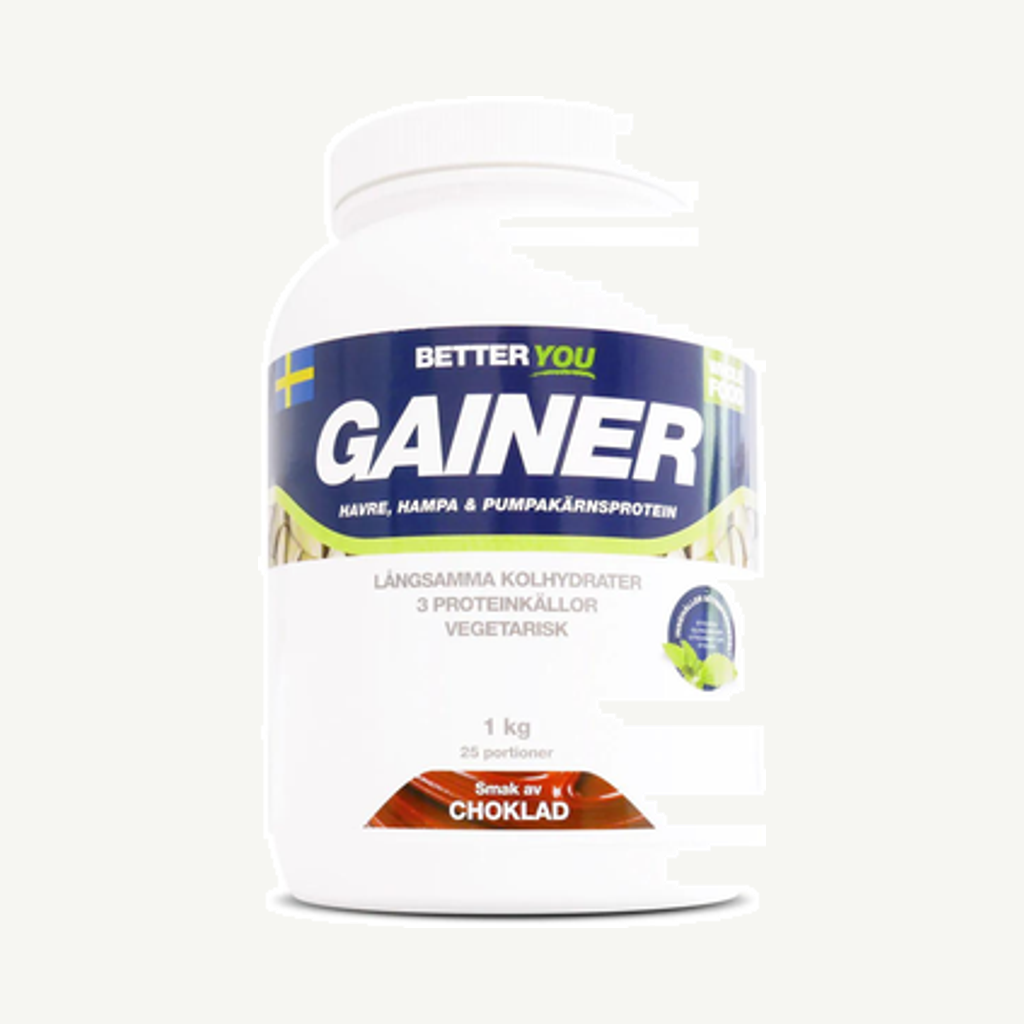 Förpackningen till Whole Food Gainer Choklad 1kg
