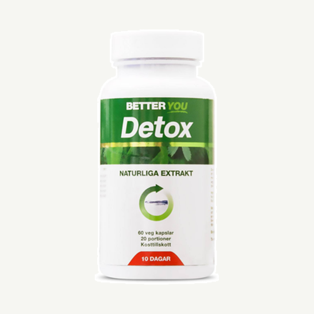 Förpackningen till Detox 10 dagar 60k