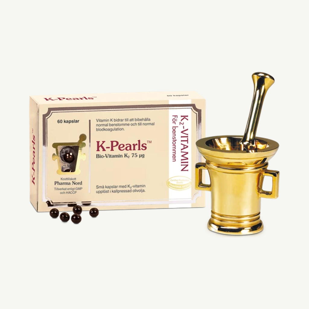 Förpackningen till K-Pearls 60 st