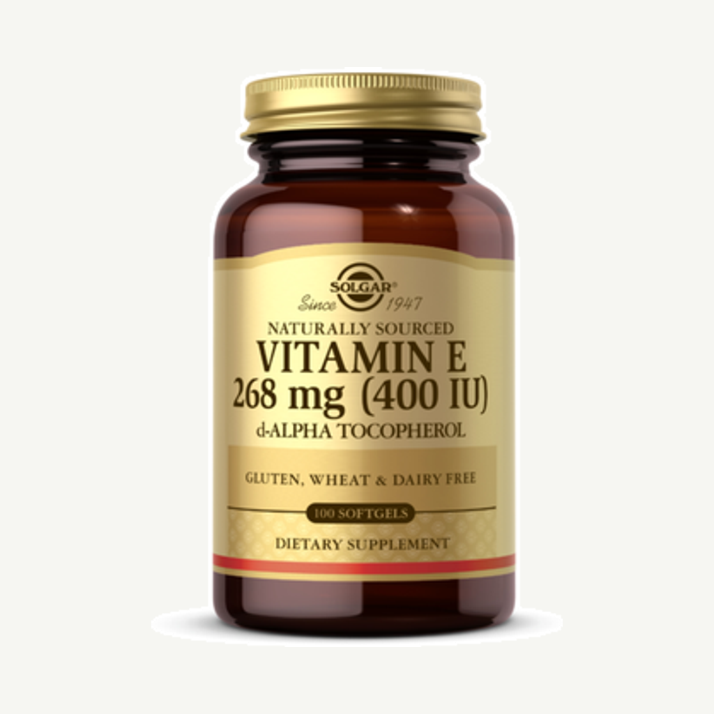 Förpackningen till Vitamin E 400 IU 50 kapslar
