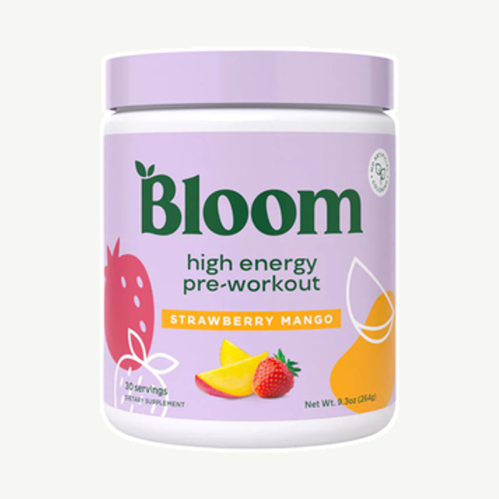 Förpackningen till PWO Strawberry Mango 180g