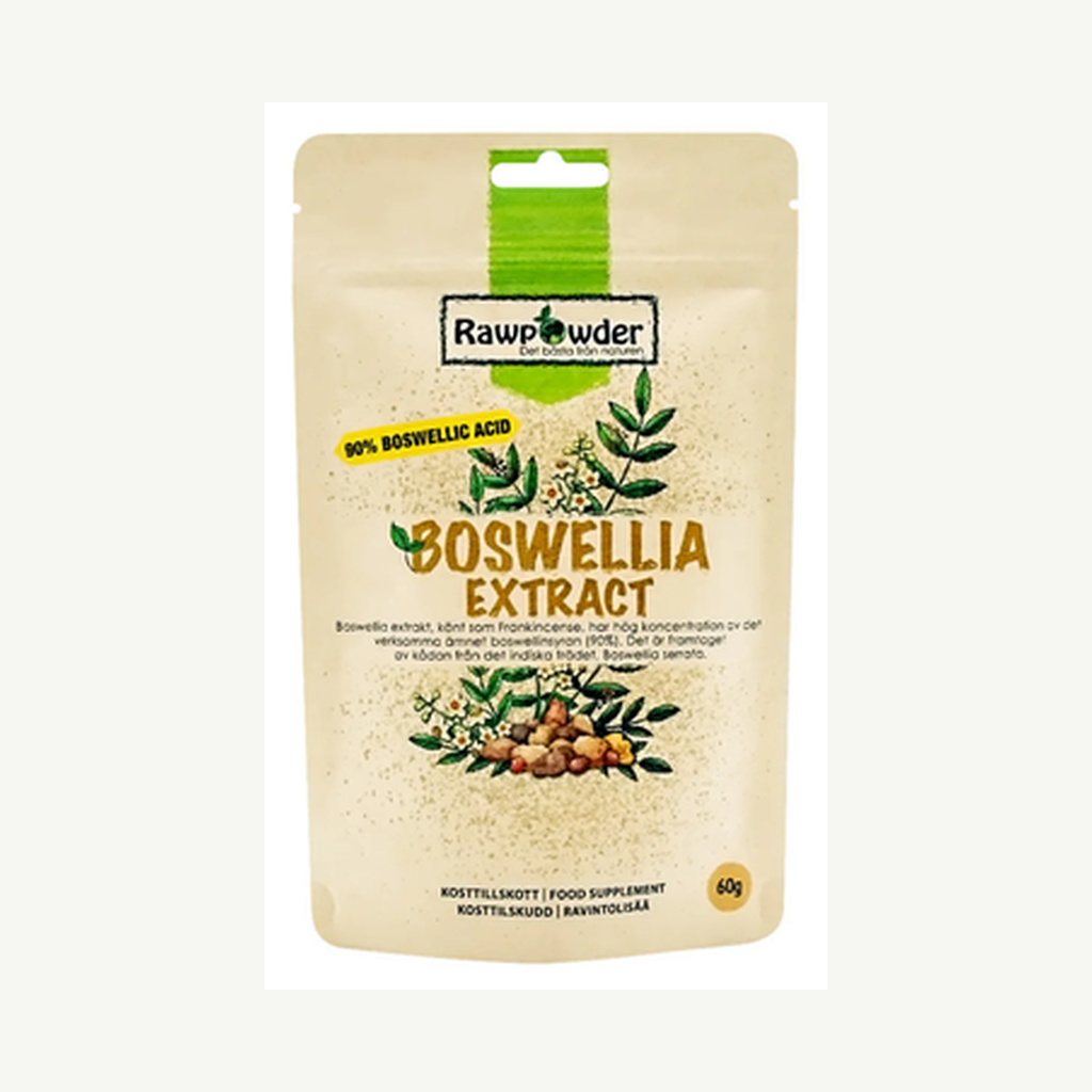 Förpackningen till Boswelliaextrakt 60g