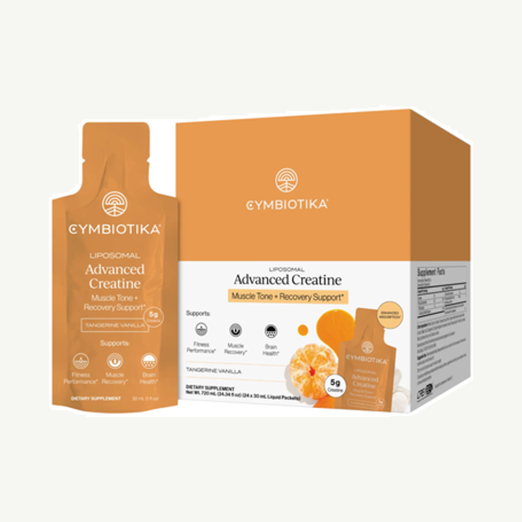 Förpackningen till Liposomal Advanced Creatine 24x30ml