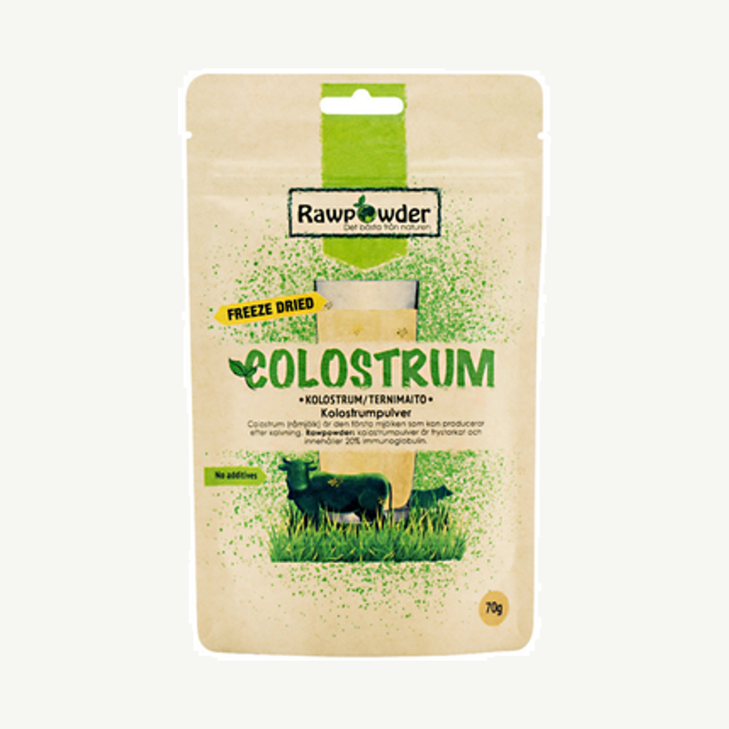 Förpackningen till Colostrum 70g