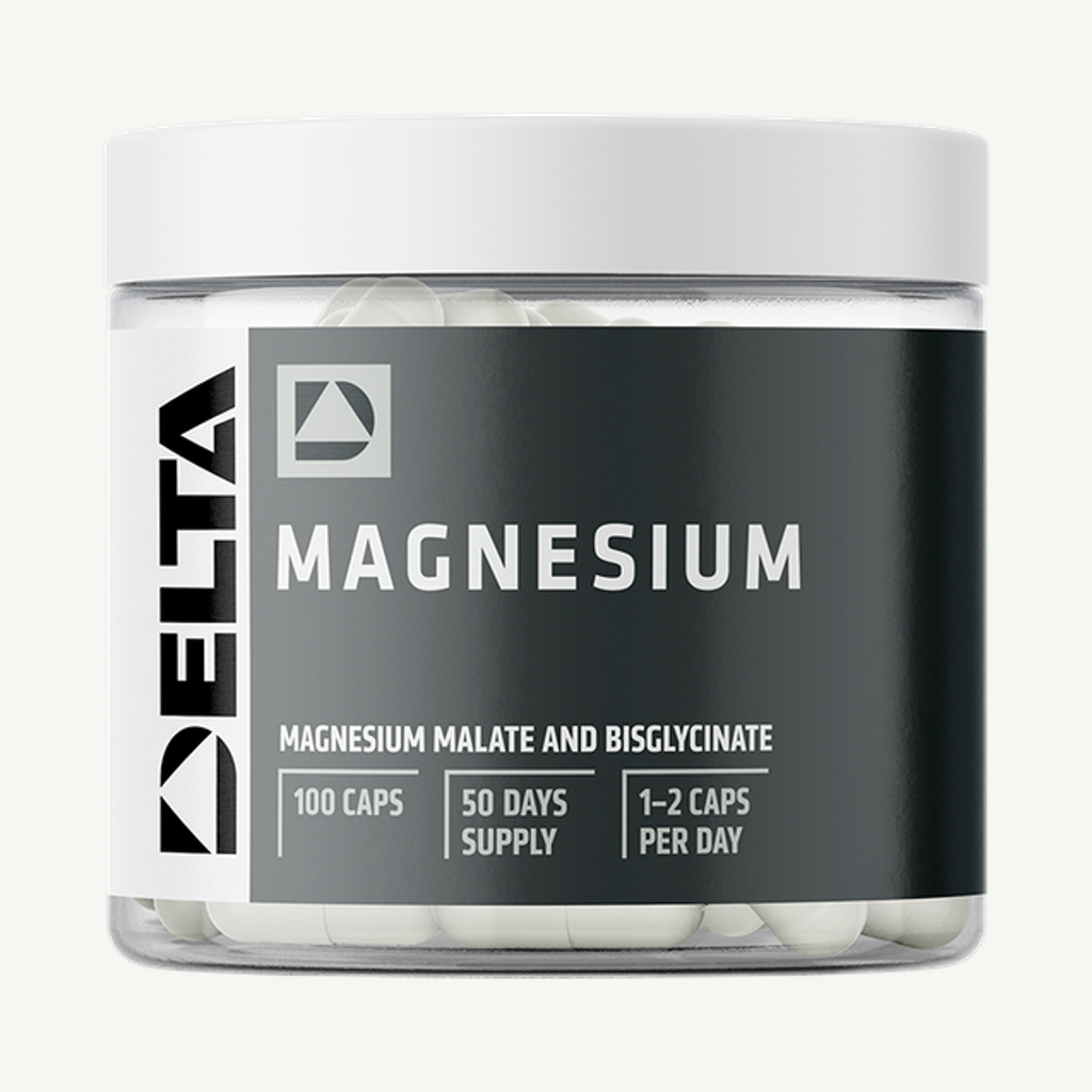 Förpackningen till Magnesium 100 kapslar