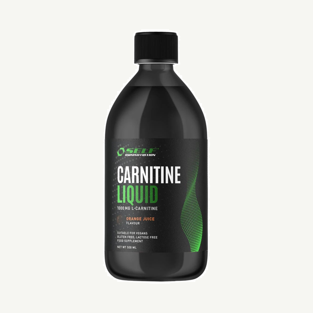 Förpackningen till Self Ominutrition Carnitine Liquid 500 ml
