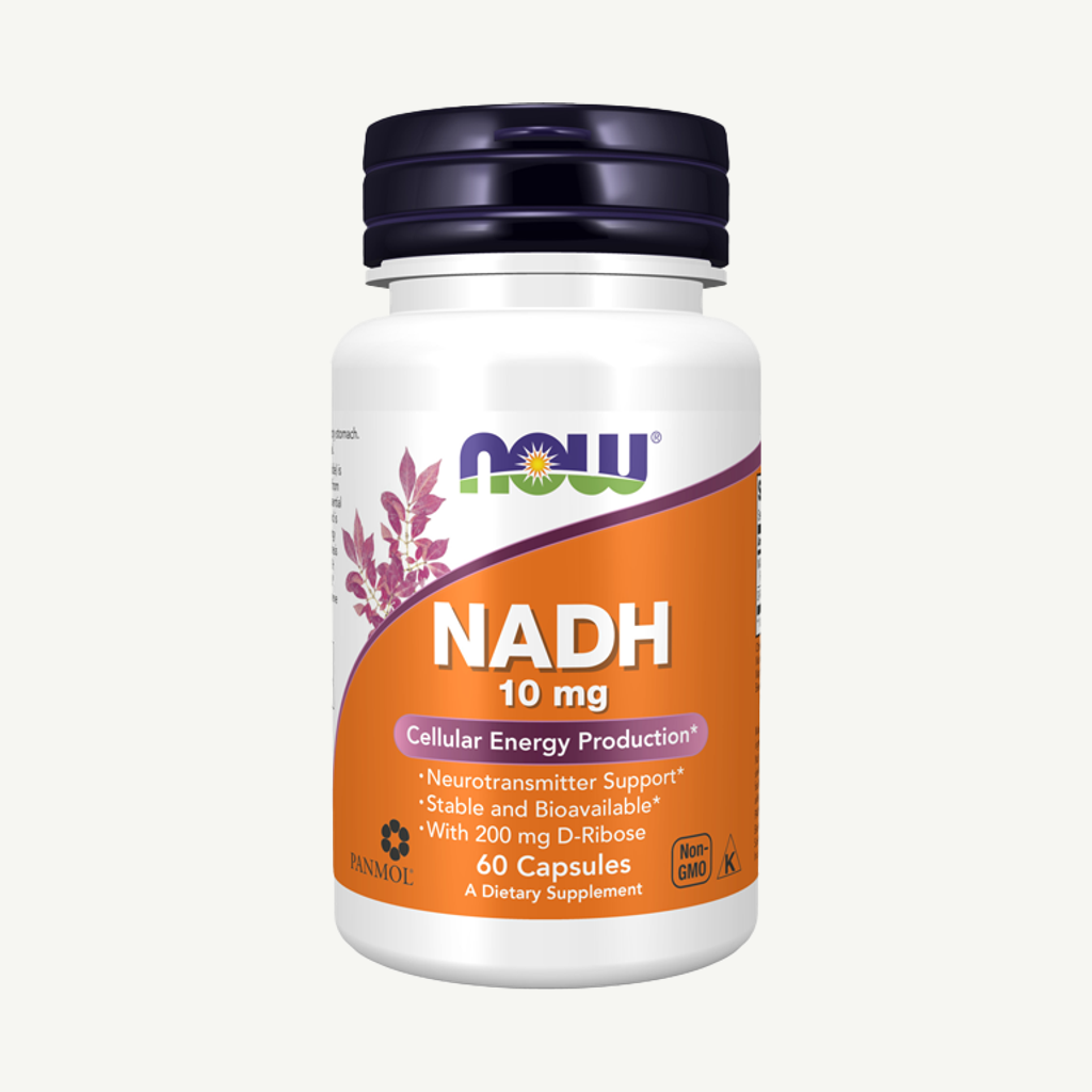Förpackningen till NAD 10mg+200mg Ribose 60 kapslar