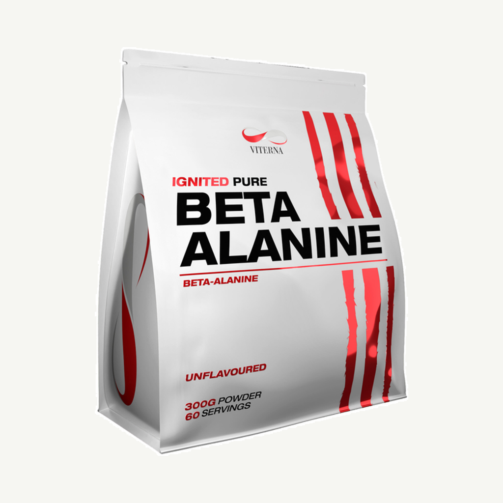 Förpackningen till Viterna Beta Alanine Powder Vegan Bag 300 g