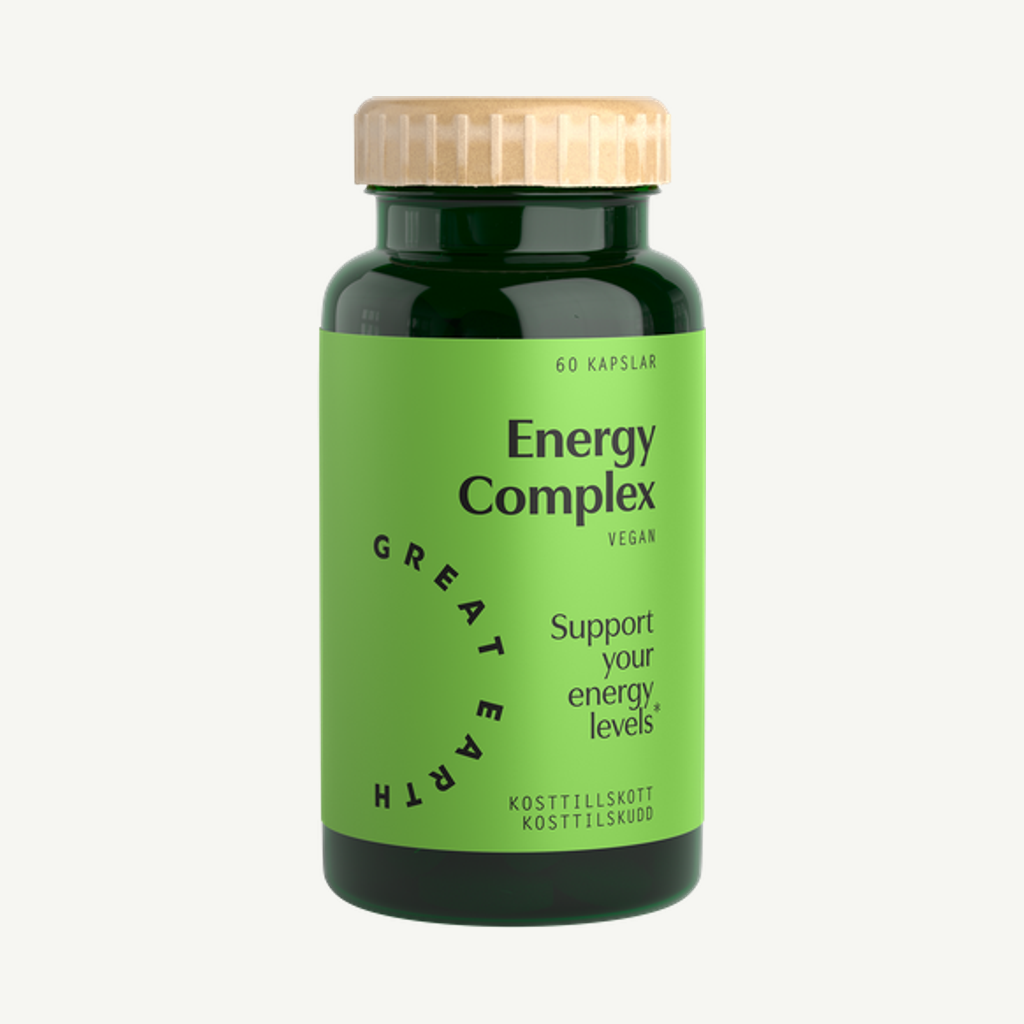Förpackningen till Energy Complex, 60 kaps