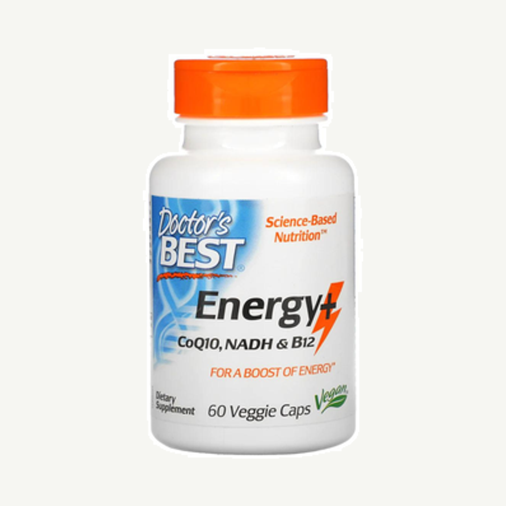 Förpackningen till Energy + CoQ10 + NADH & B12 60k