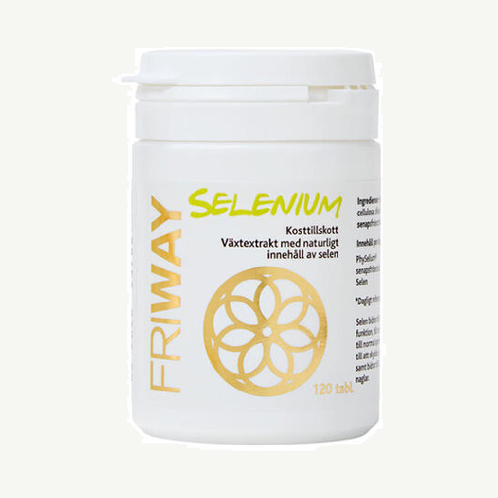 Förpackningen till Selenium 120 tabs