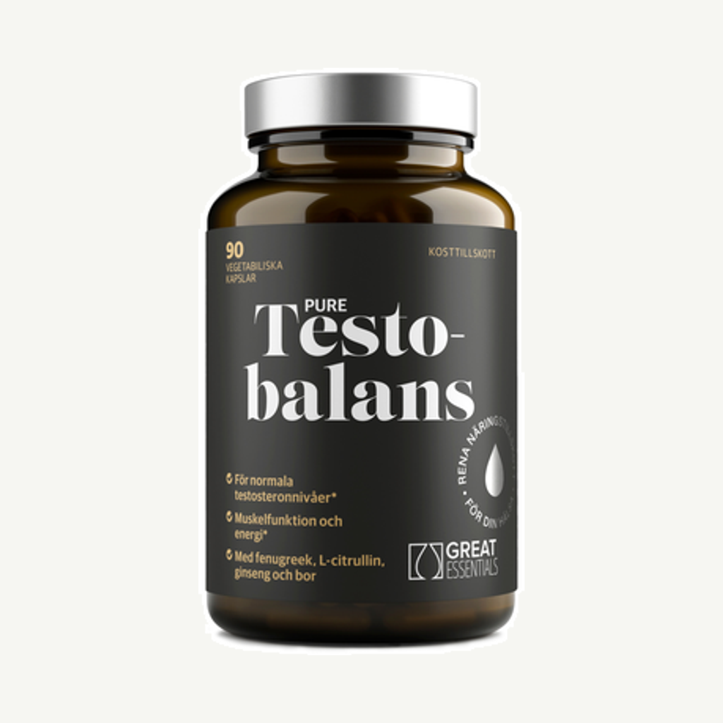 Förpackningen till Testobalans 90k