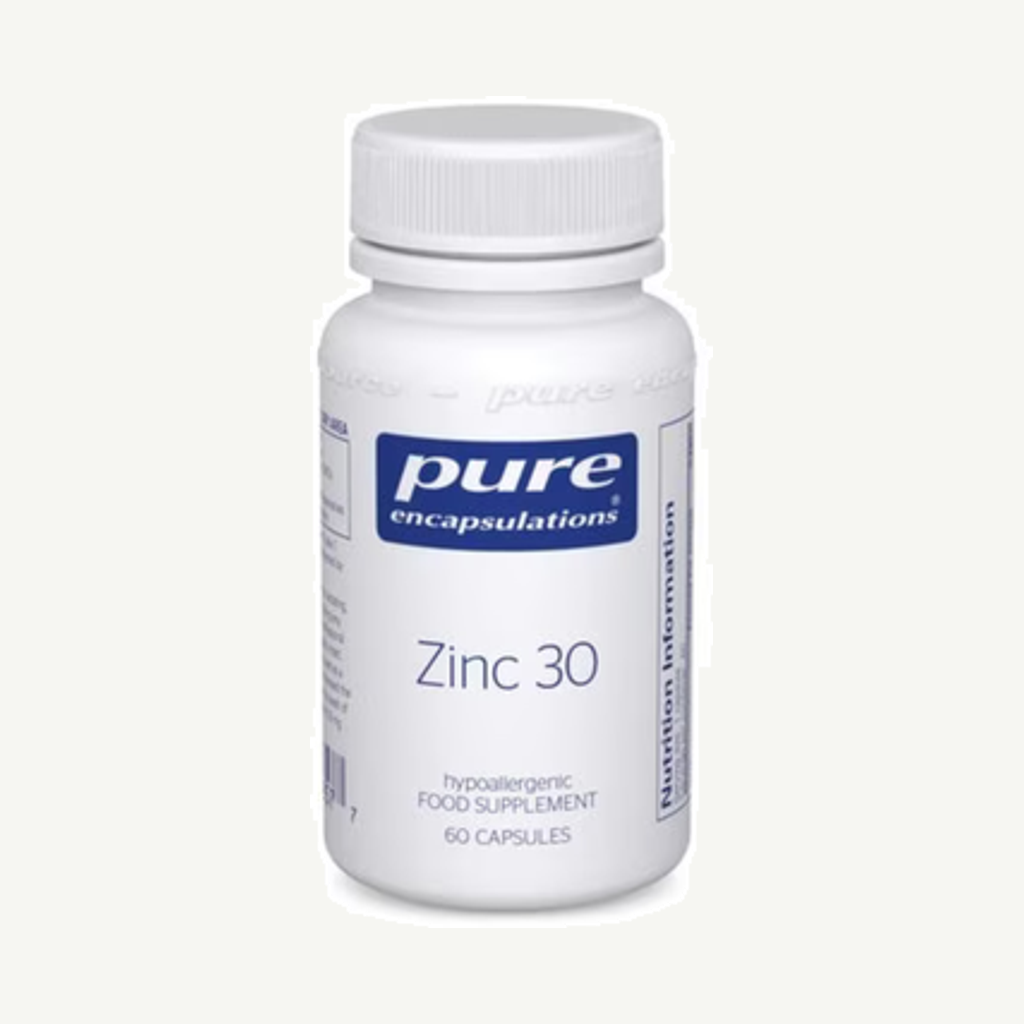 Förpackningen till Zinc Picolinate 30mg 60k
