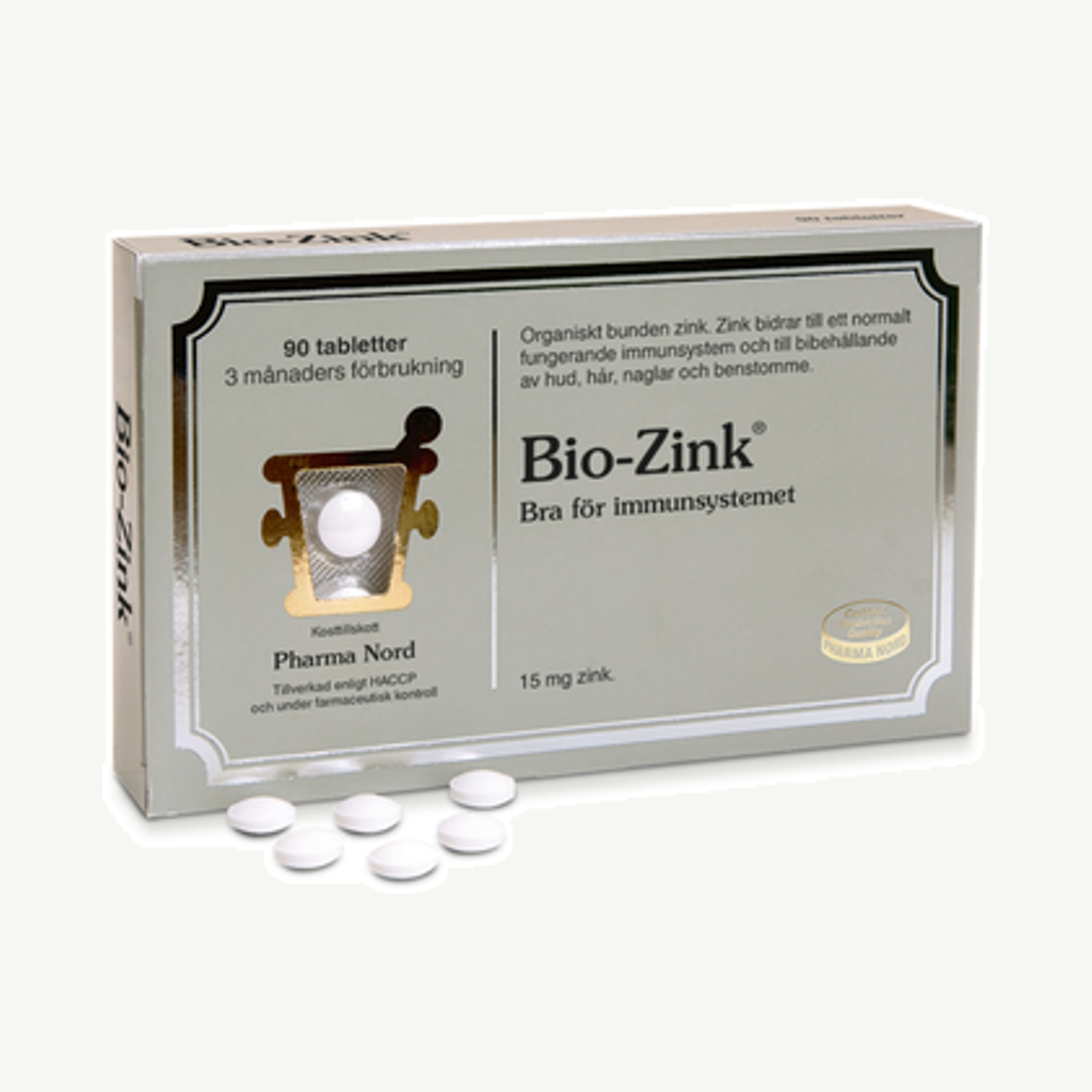 Förpackningen till Bio-Zink 90t