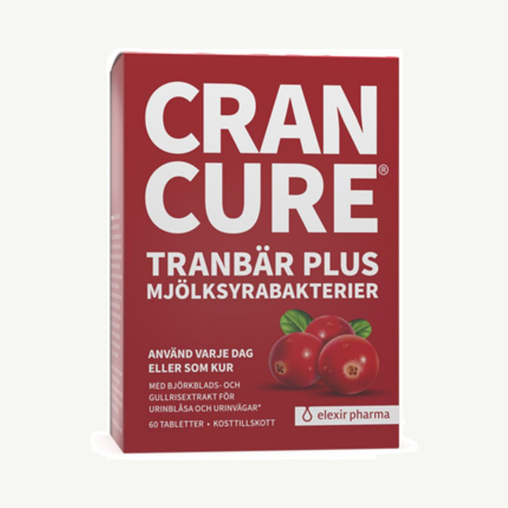 Förpackningen till Cran Cure 60t