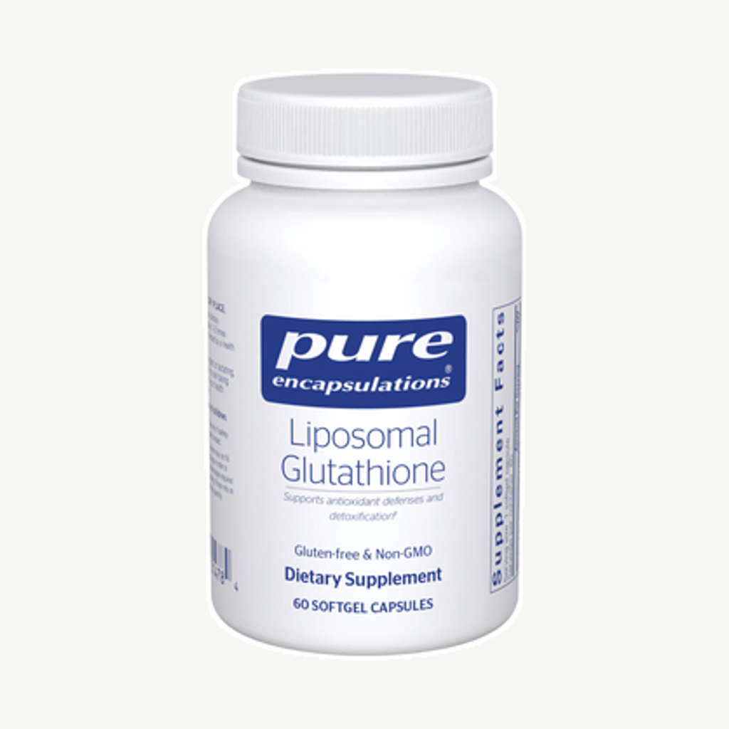 Förpackningen till Liposomal Glutathione 60k