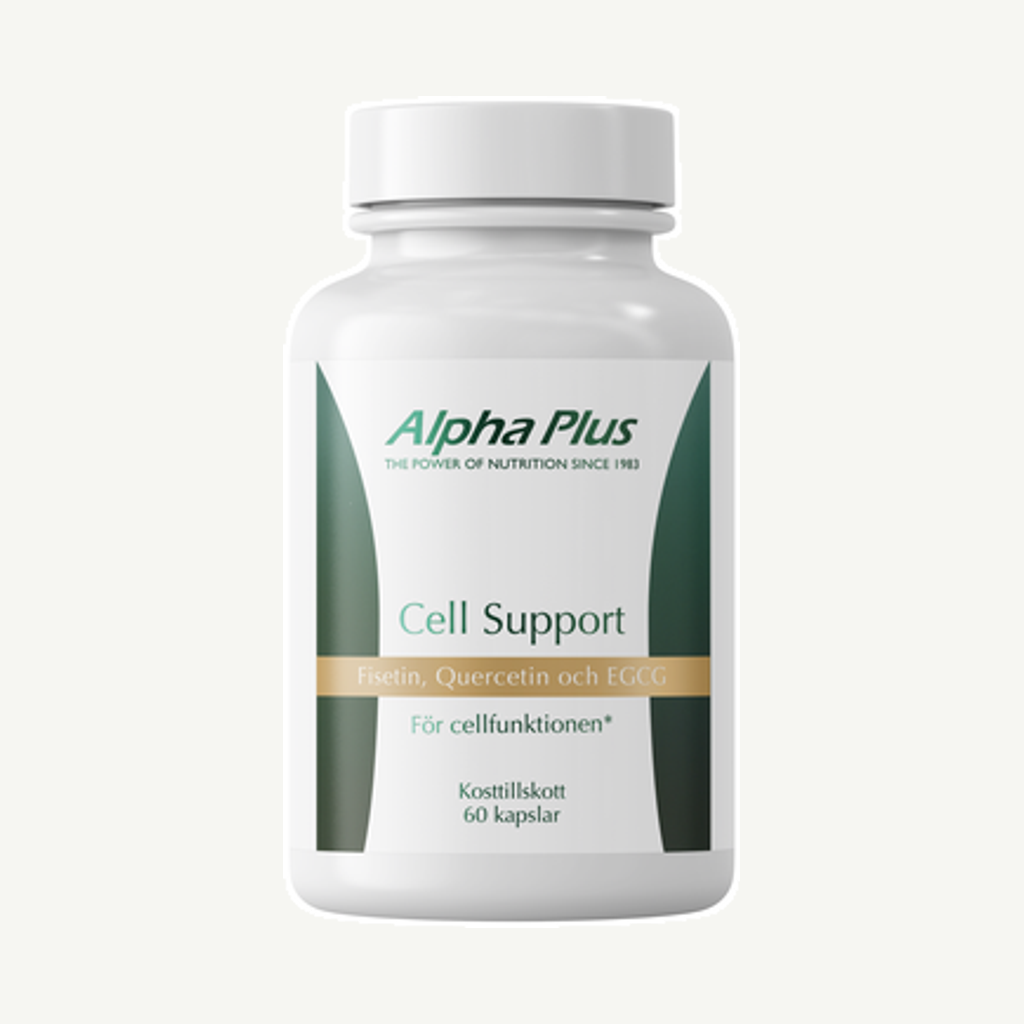 Förpackningen till Alpha Plus Cell Support Kapslar 60 st