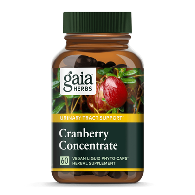 Förpackningen till Cranberry Concentrate 60k