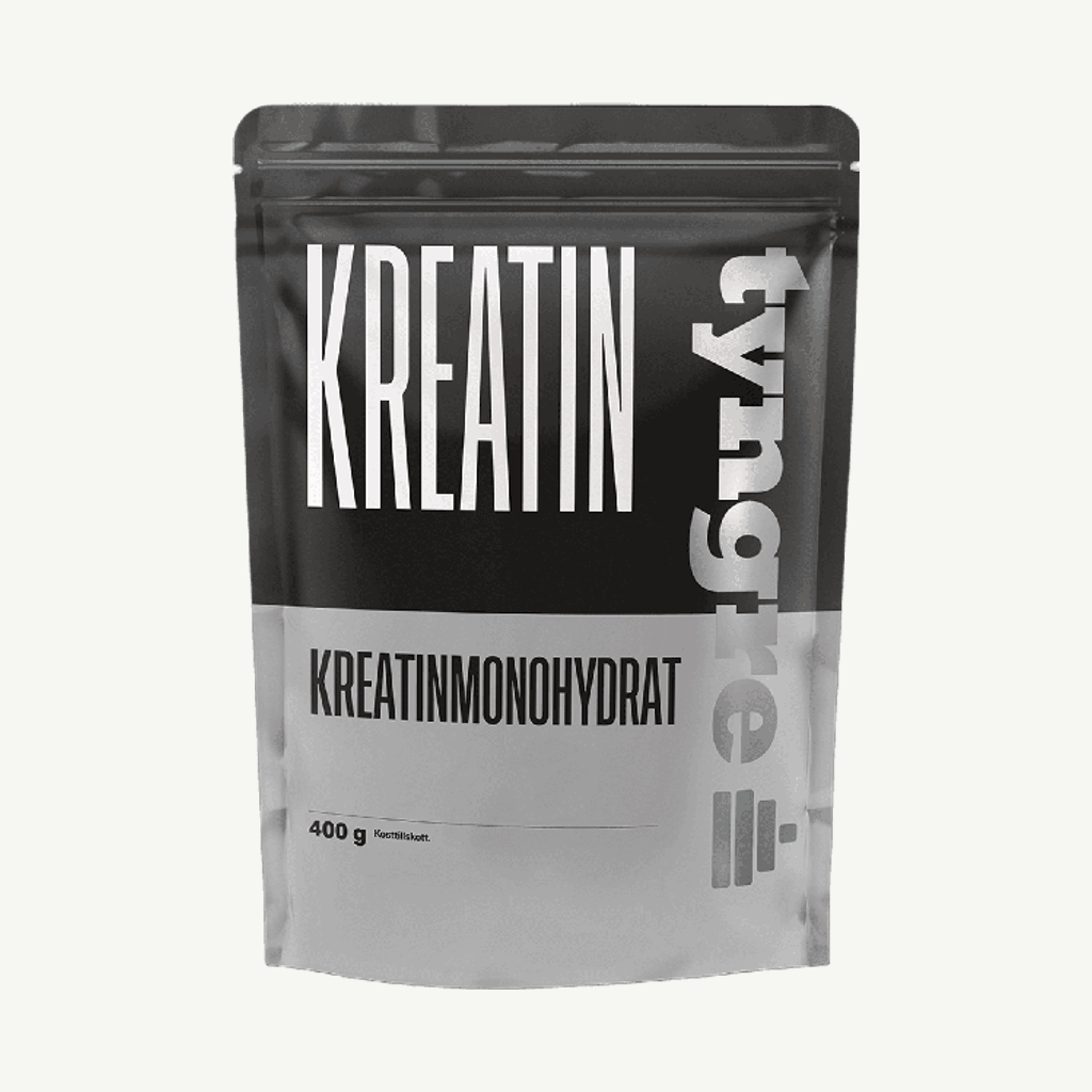 Förpackningen till Kreatin Monohydrat 400 g