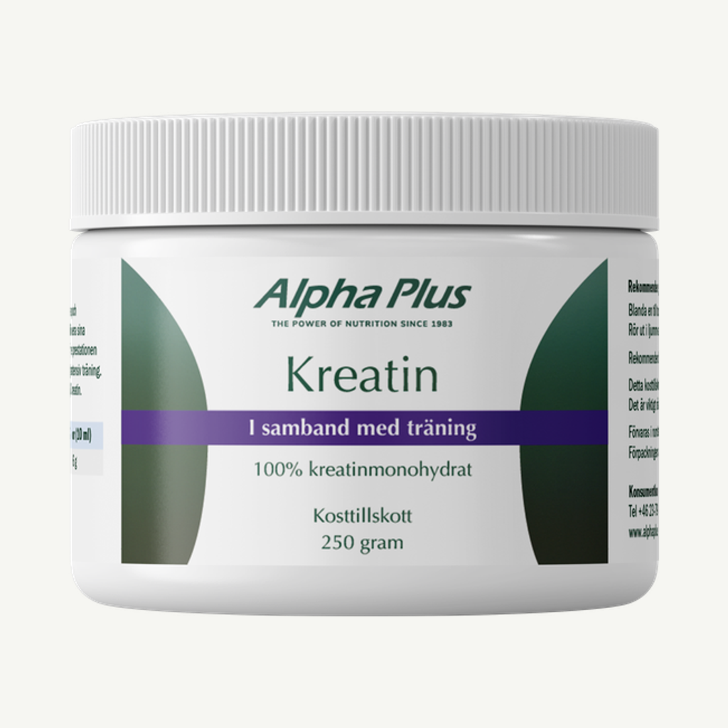 Förpackningen till Kreatin 250 g