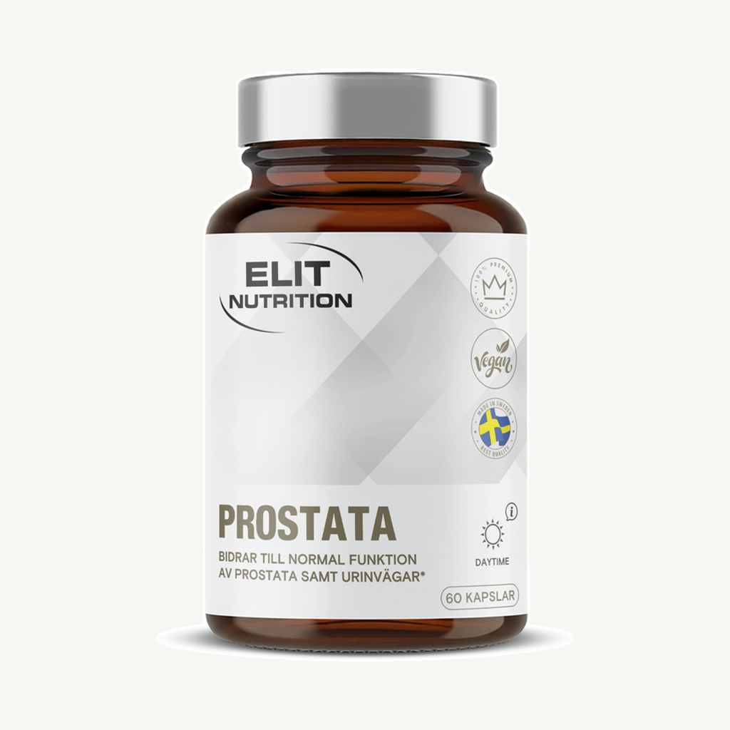 Förpackningen till Elit Nutrition Prostata 60 kapslar