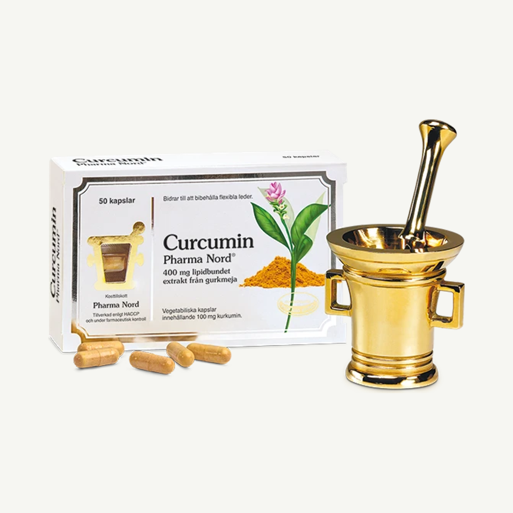 Förpackningen till Curcumin Pharma Nord 50 st