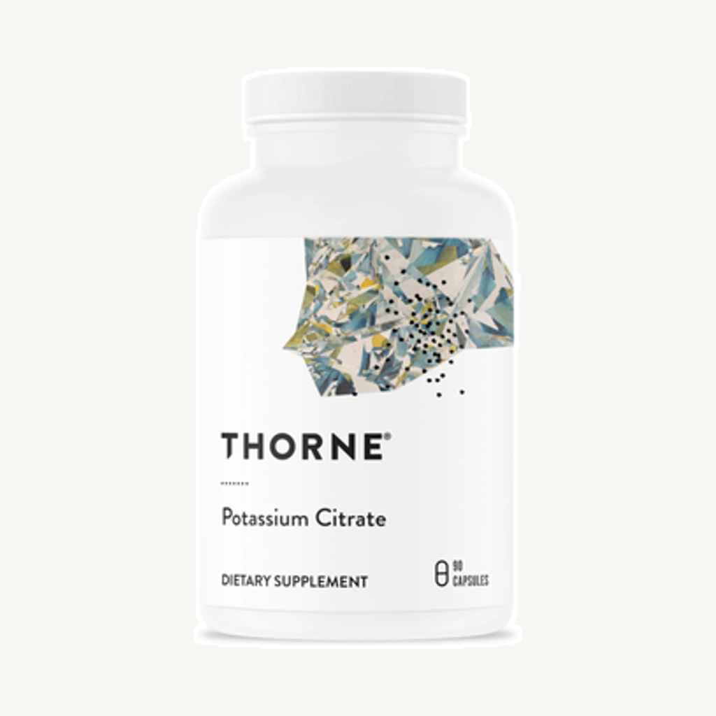 Förpackningen till Potassium Citrate 99mg 90k