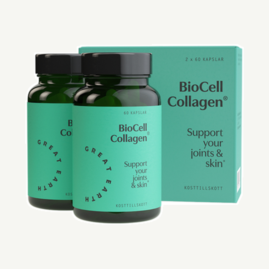Förpackningen till Biocell Collagen Ekonomipack 120k