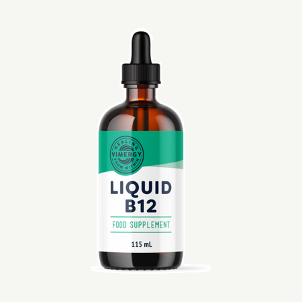 Förpackningen till Liquid B12 115ml