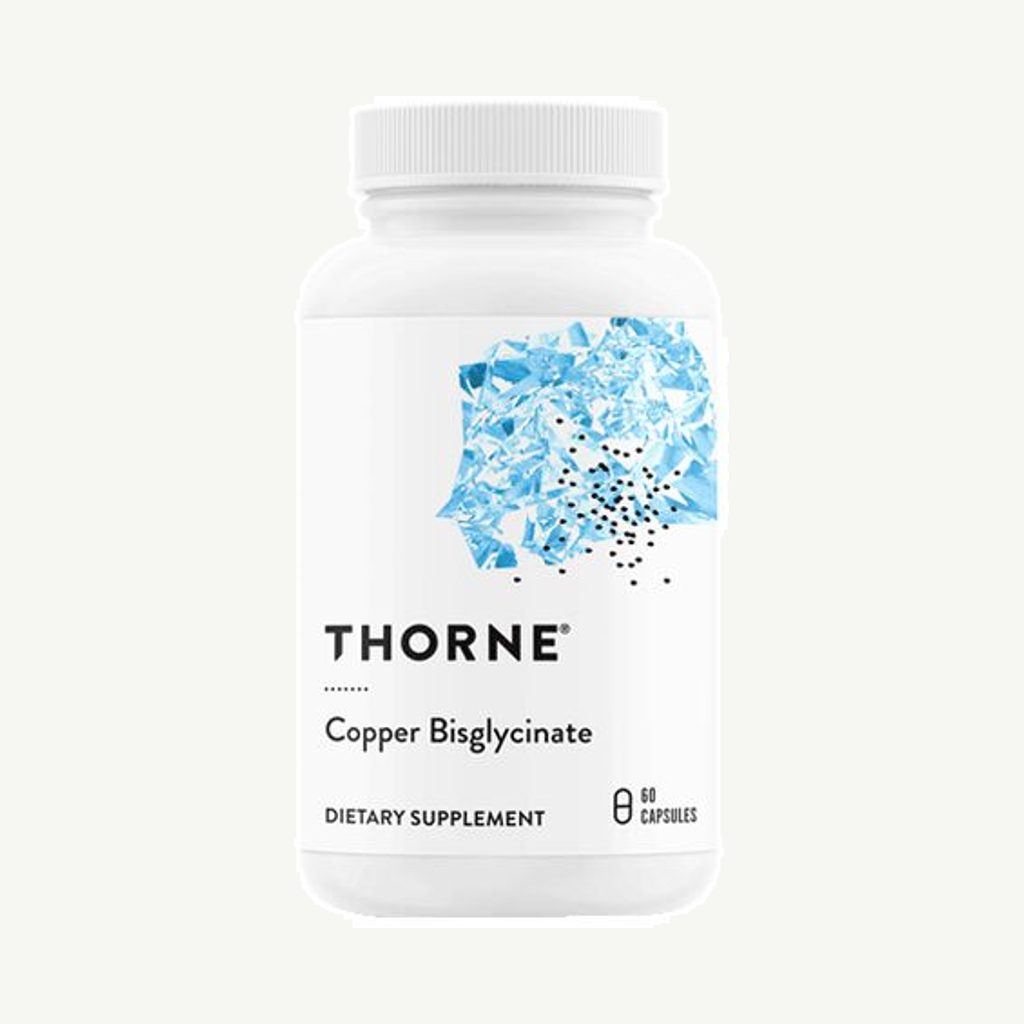 Förpackningen till Copper Bisglycinate 60 kapslar