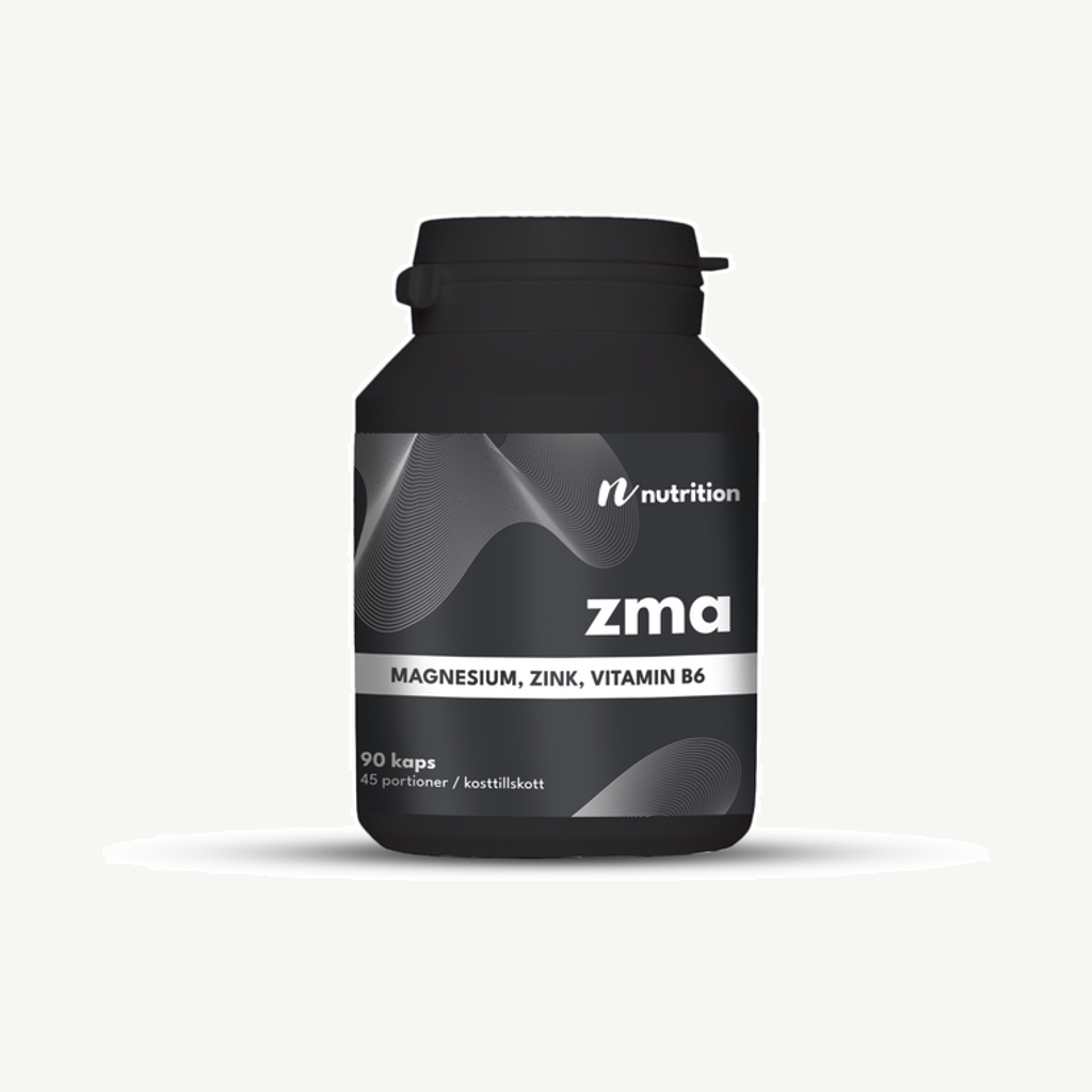 Förpackningen till Nuts Fabriken ZMA 90 kapslar