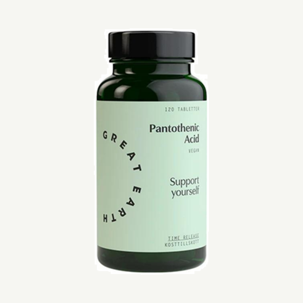 Förpackningen till Pantothenic Acid 120t