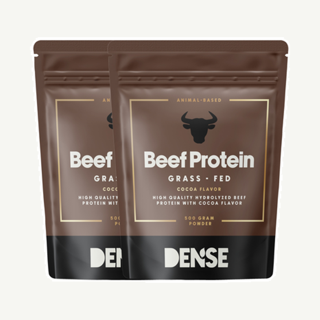Förpackningen till Biffprotein Kakao Ekonomipack 2x500g