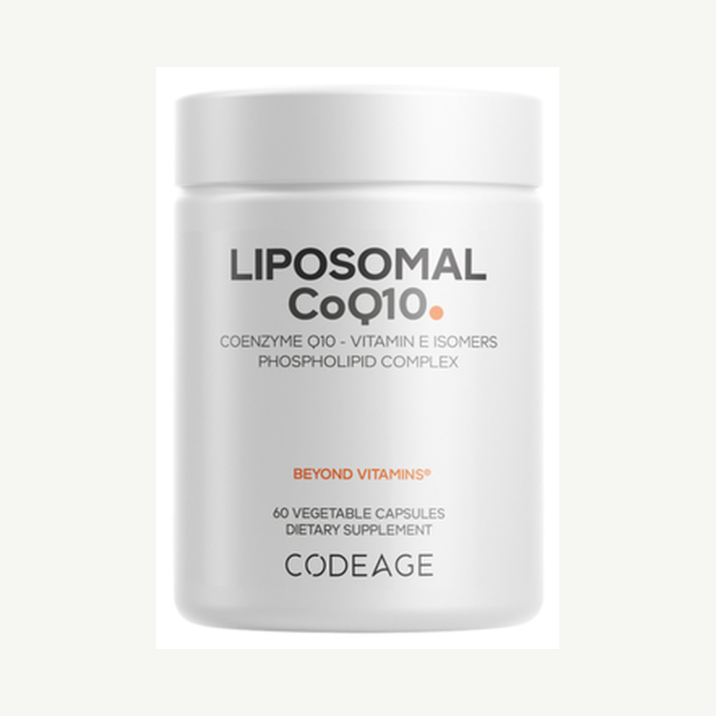 Förpackningen till Liposomal CoQ10 125mg 60k