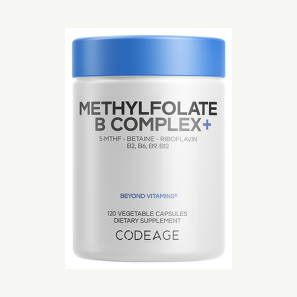 Förpackningen till Methylfolate B Complex+ 120k