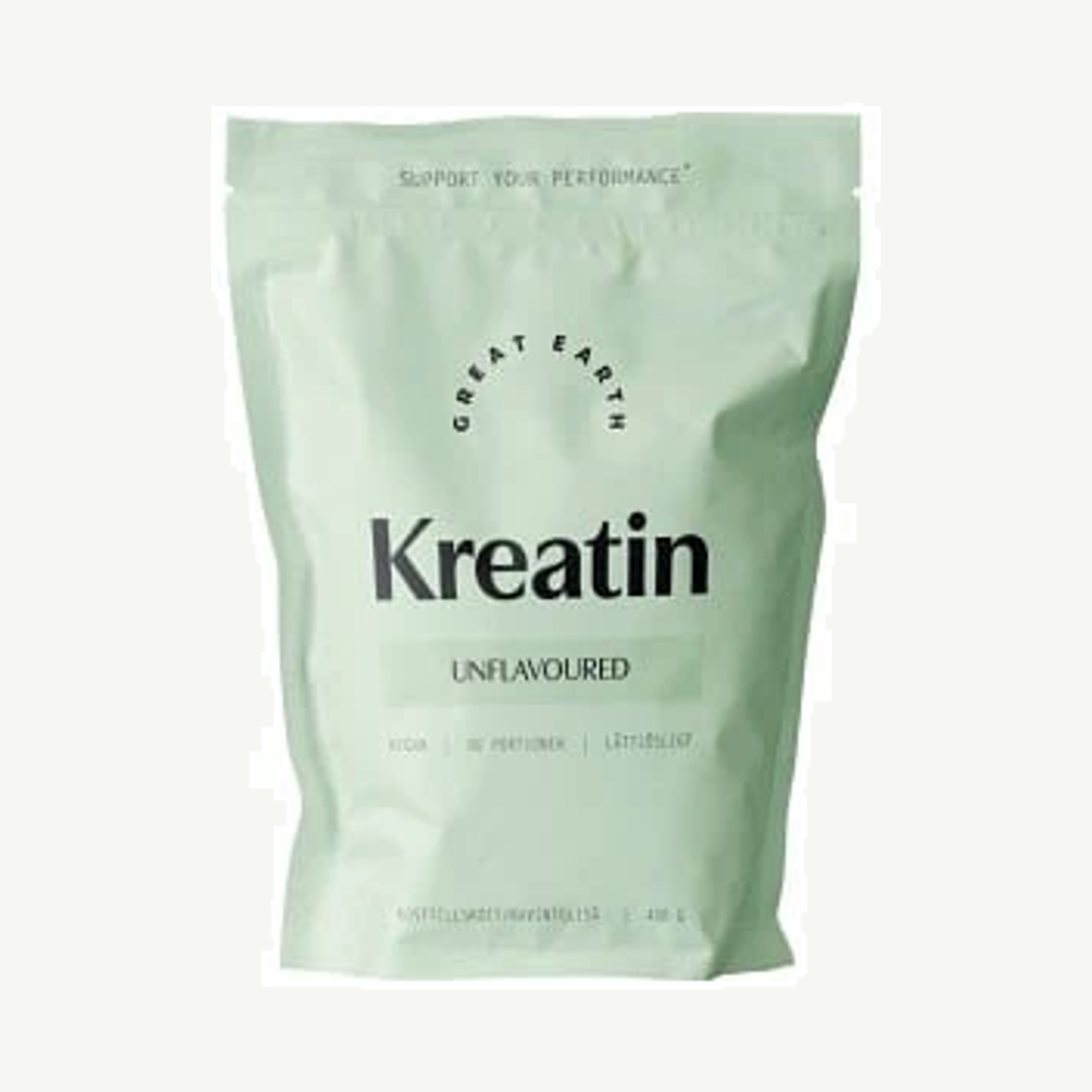 Förpackningen till Kreatinpulver 400 g
