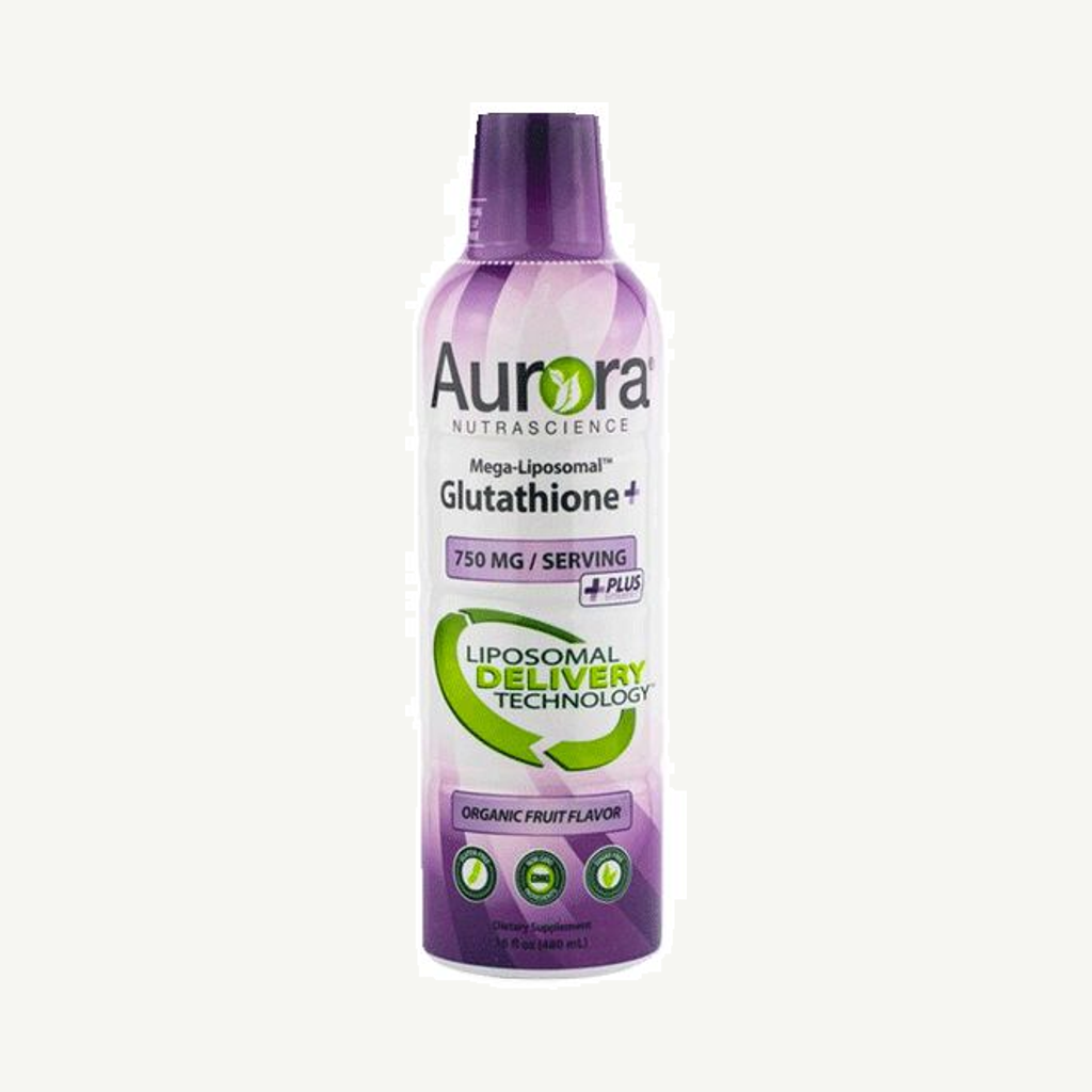 Förpackningen till Mega Liposomal Glutation 480 ml