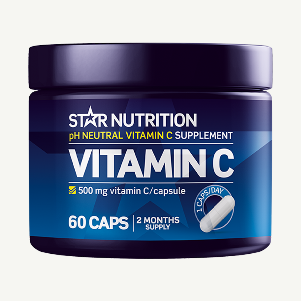 Förpackningen till Vitamin C 60 kapslar
