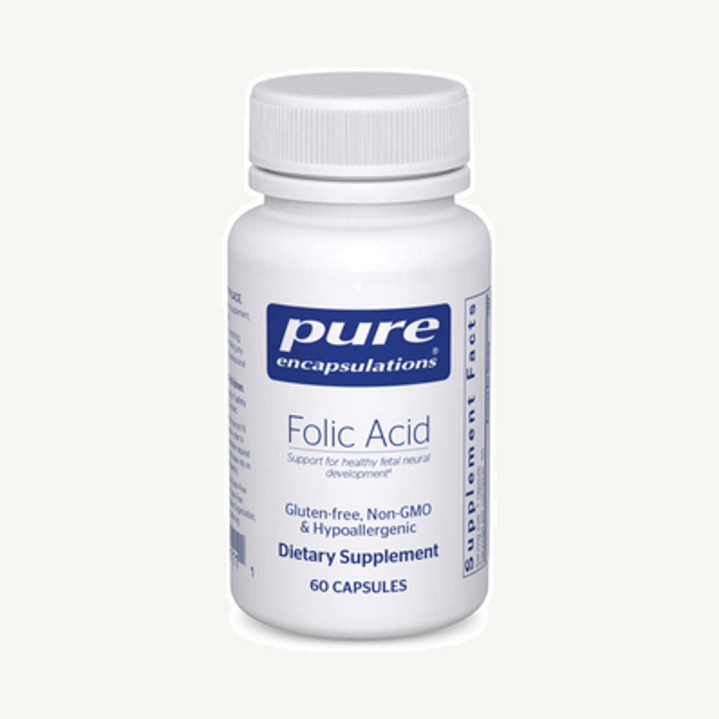 Förpackningen till Folic Acid 60k