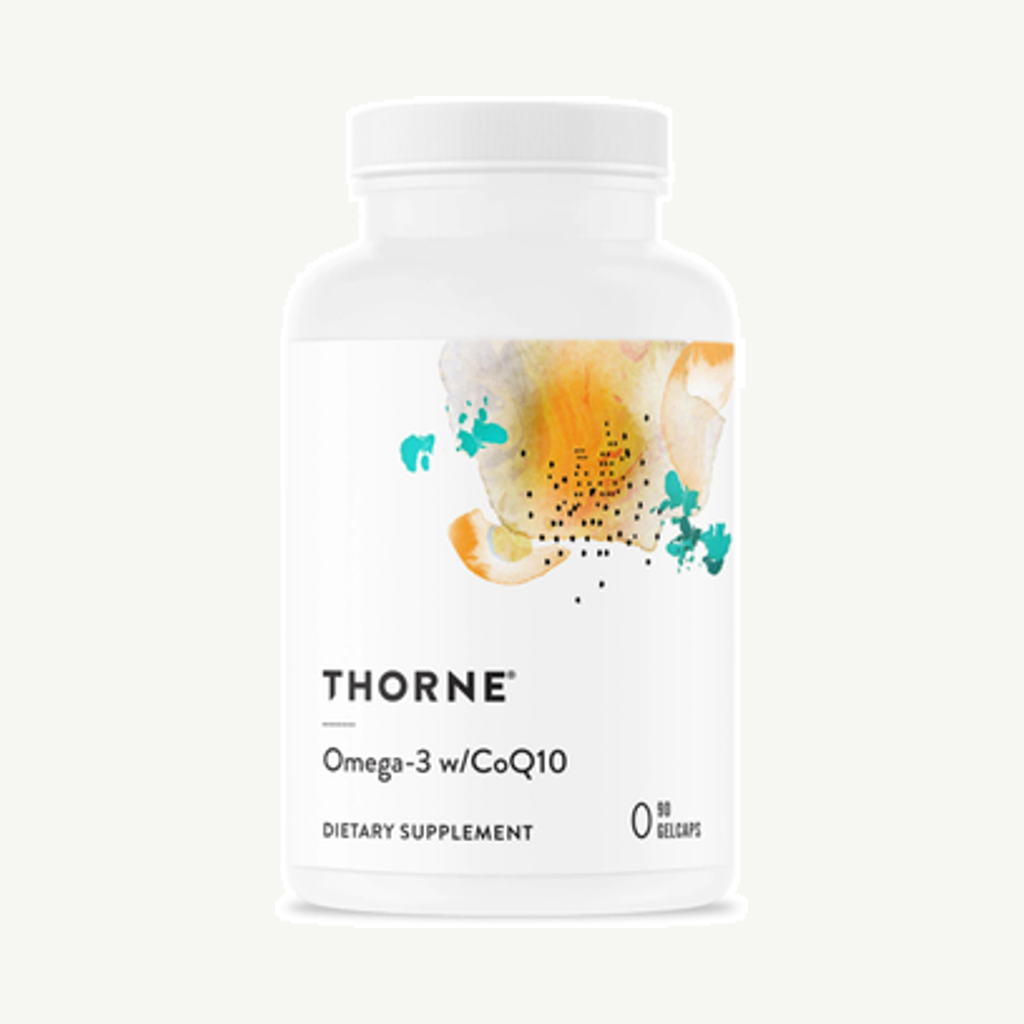 Förpackningen till Omega-3 med CoQ10 90k