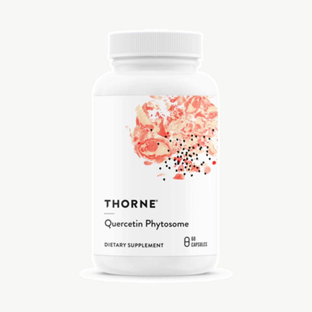 Förpackningen till Thorne Quercetin Phytosome 60 kapslar