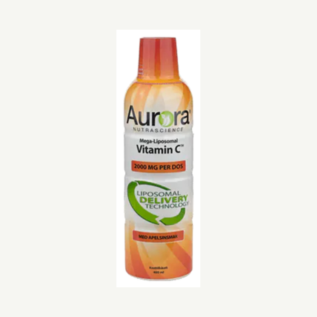 Förpackningen till Mega Liposomal C 2000mg 480ml