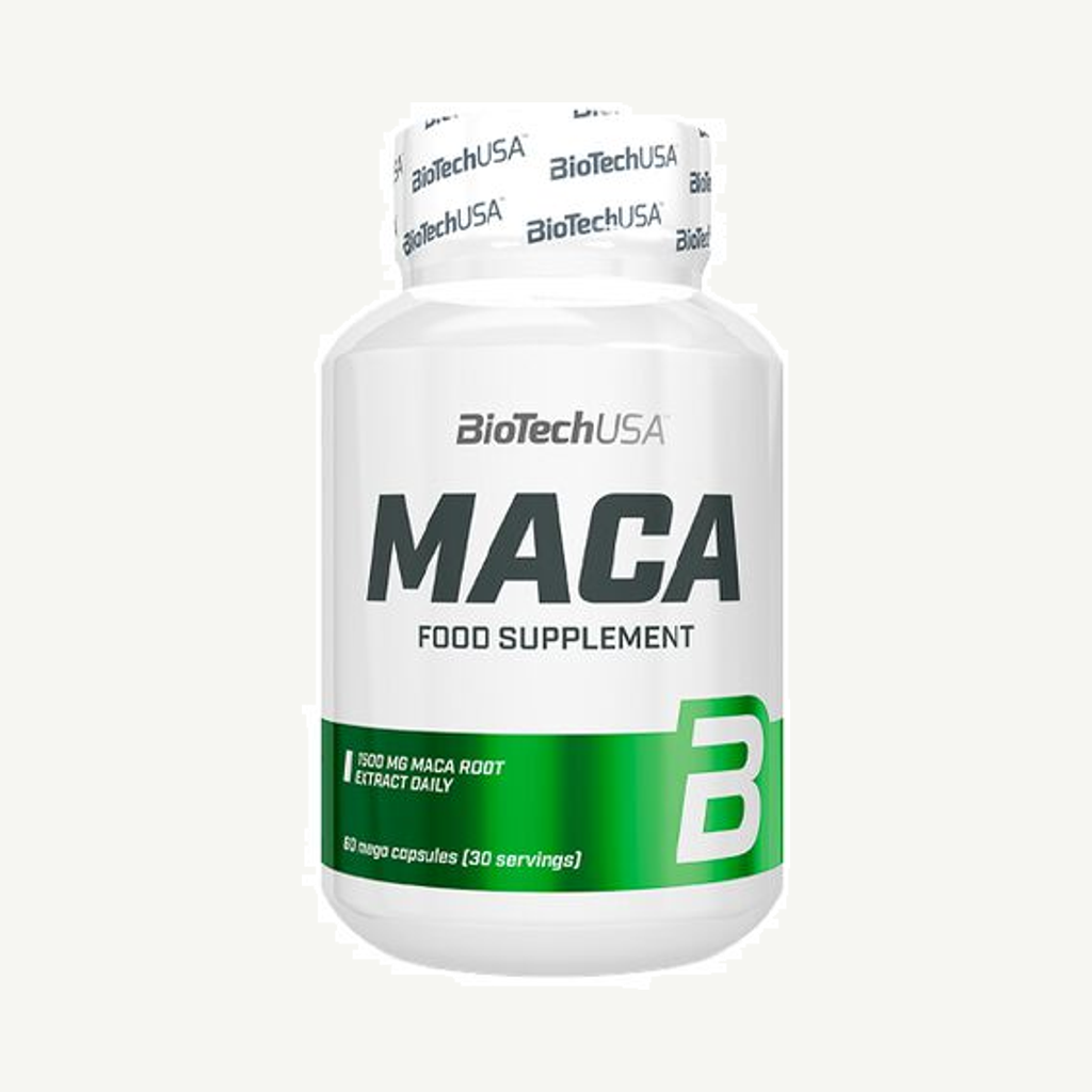 Förpackningen till Maca, 60 caps