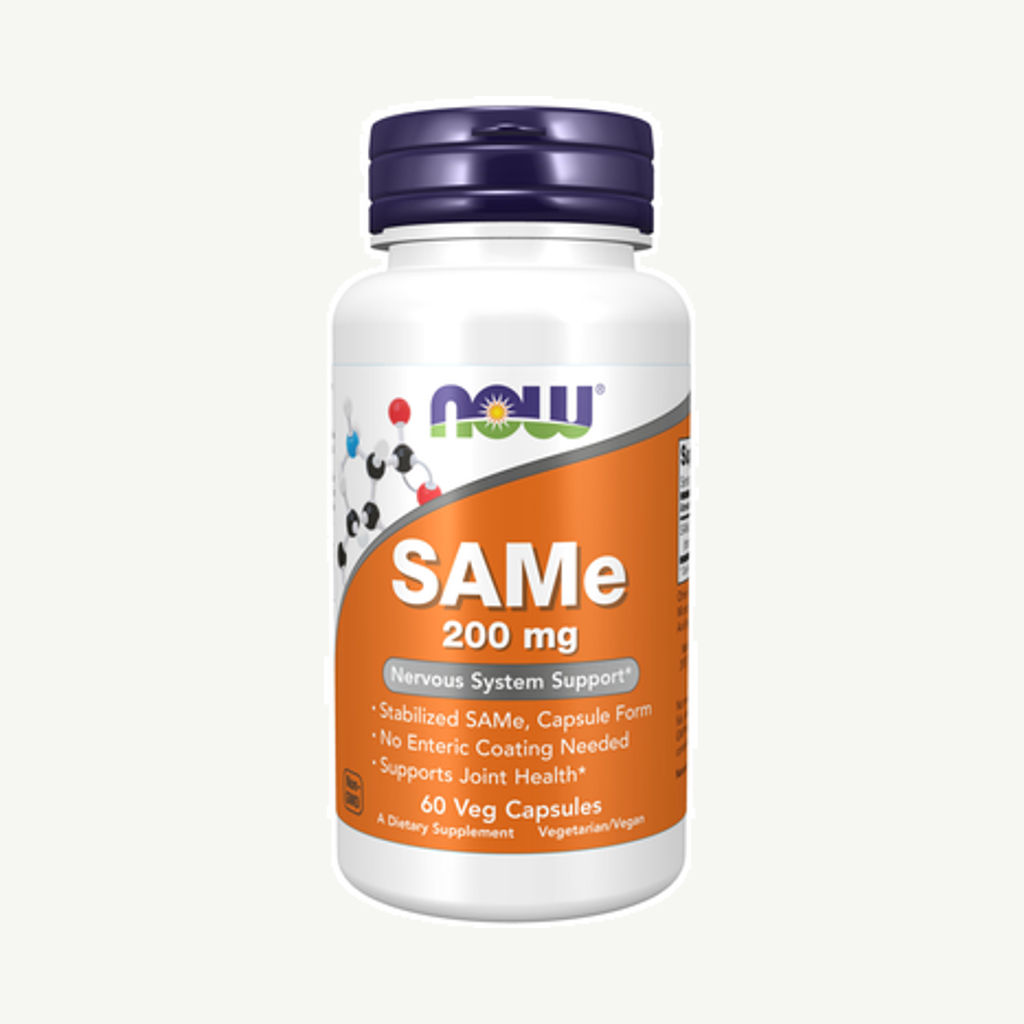 Förpackningen till SAM-e 200mg 60k